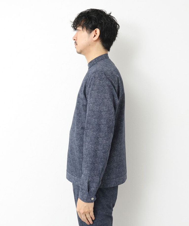 NOLLEY'S goodman「【COOL DOTS/クールドッツ】《吸水速乾》シングルライダースシャツブルゾン 25SS」|ブルゾン・スタジャン|