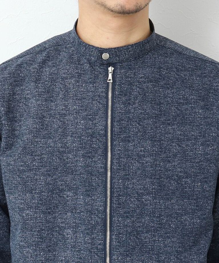 NOLLEY'S goodman「【COOL DOTS/クールドッツ】《吸水速乾》シングルライダースシャツブルゾン 25SS」|ブルゾン・スタジャン|