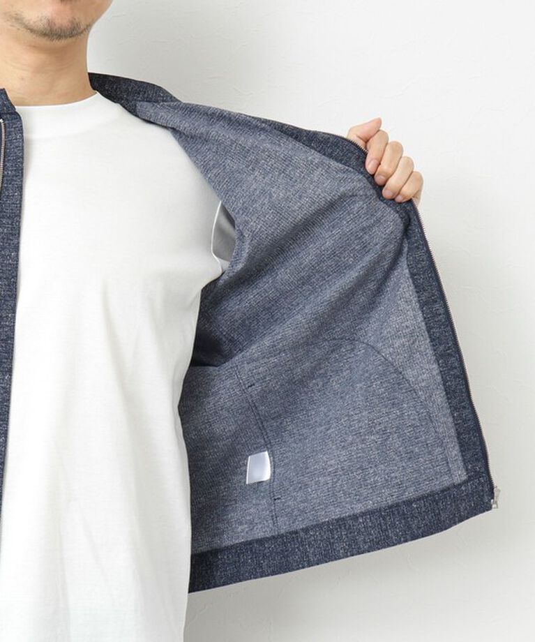 NOLLEY'S goodman「【COOL DOTS/クールドッツ】《吸水速乾》シングルライダースシャツブルゾン 25SS」|ブルゾン・スタジャン|