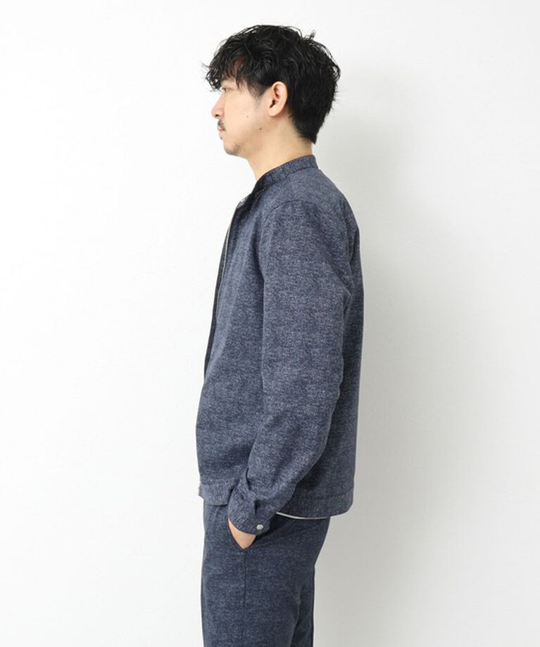 NOLLEY'S goodman「【COOL DOTS/クールドッツ】《吸水速乾》シングルライダースシャツブルゾン 25SS」|ブルゾン・スタジャン|