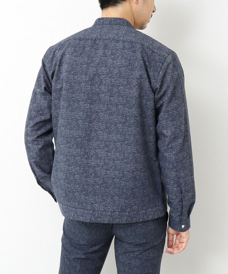 NOLLEY'S goodman「【COOL DOTS/クールドッツ】《吸水速乾》シングルライダースシャツブルゾン 25SS」|ブルゾン・スタジャン|