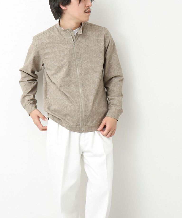 NOLLEY'S goodman「【COOL DOTS/クールドッツ】《吸水速乾》シングルライダースシャツブルゾン 25SS」|ブルゾン・スタジャン|
