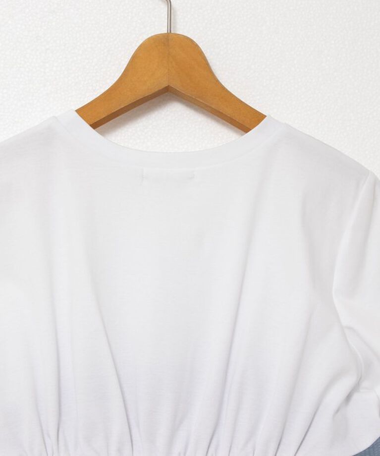 NOLLEY'S「【追加】◇【WEB限定】ビスチェ風コンビTシャツ」|Tシャツ・カットソー|
