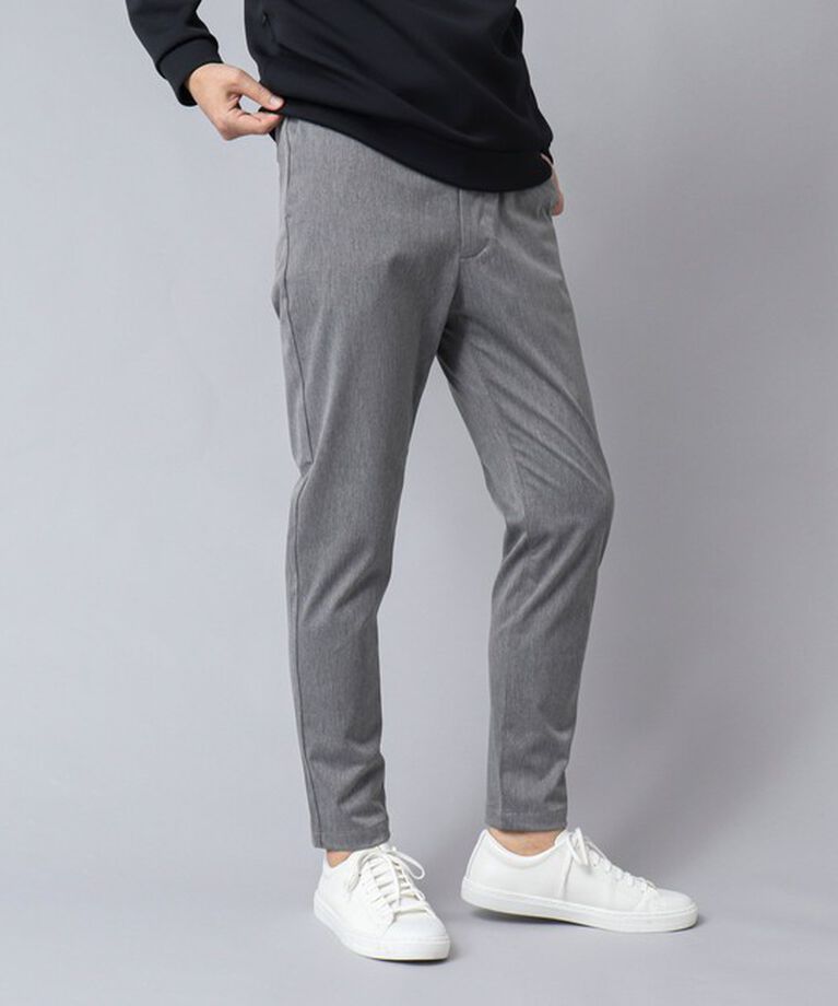 NOLLEY'S goodman「【ACTIVE SECT】《限定展開》ワンダーシェイプ イージーパンツ 25SS」|チノ|ミディアムグレー
