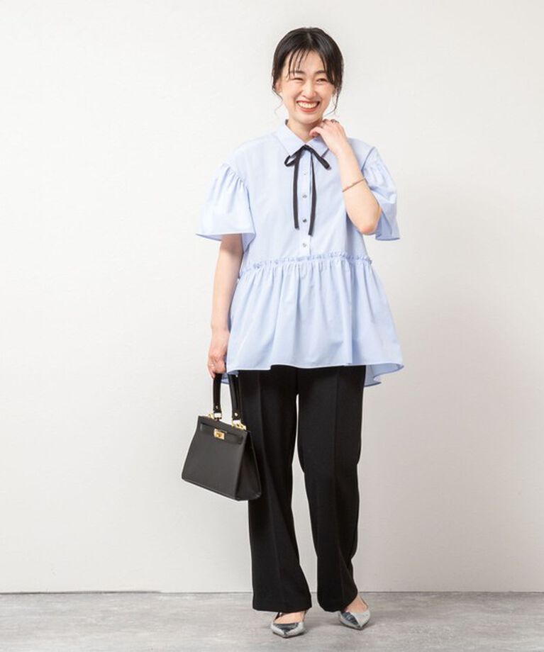 NOLLEY'S sophi「ウォッシャブルセミフレアイージーパンツ」|その他|