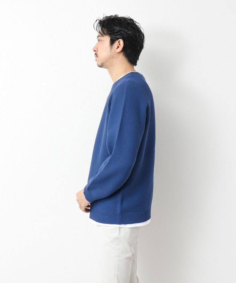 NOLLEY'S goodman「7Gガーター ラグランスリーブ プルオーバーニット（インナー付き）25SS」|ニット・セーター|