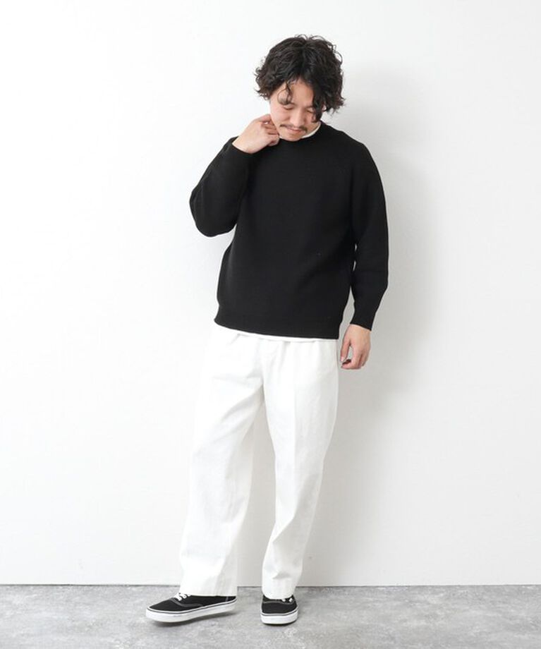 NOLLEY'S goodman「7Gガーター ラグランスリーブ プルオーバーニット（インナー付き）25SS」|ニット・セーター|