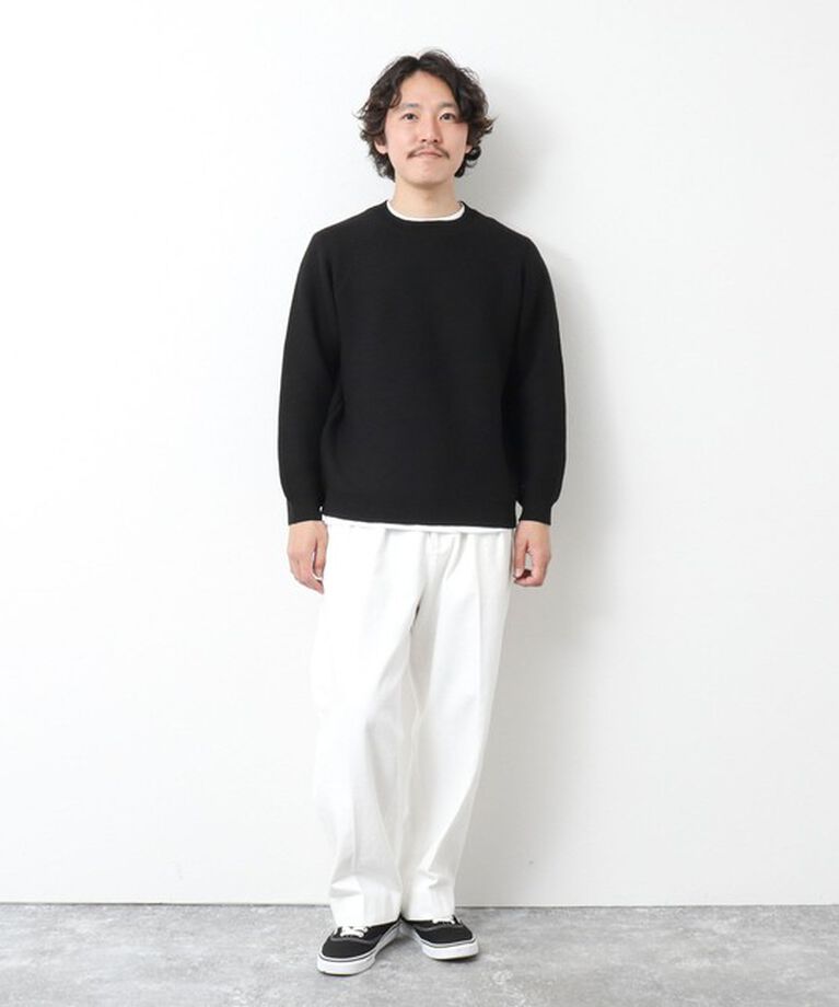 NOLLEY'S goodman「7Gガーター ラグランスリーブ プルオーバーニット（インナー付き）25SS」|ニット・セーター|