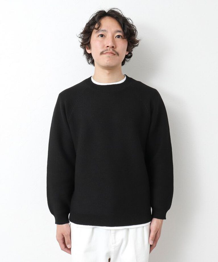 NOLLEY'S goodman「7Gガーター ラグランスリーブ プルオーバーニット（インナー付き）25SS」|ニット・セーター|