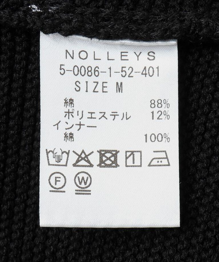 NOLLEY'S goodman「7Gガーター ラグランスリーブ プルオーバーニット（インナー付き）25SS」|ニット・セーター|