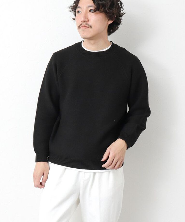 NOLLEY'S goodman「7Gガーター ラグランスリーブ プルオーバーニット（インナー付き）25SS」|ニット・セーター|