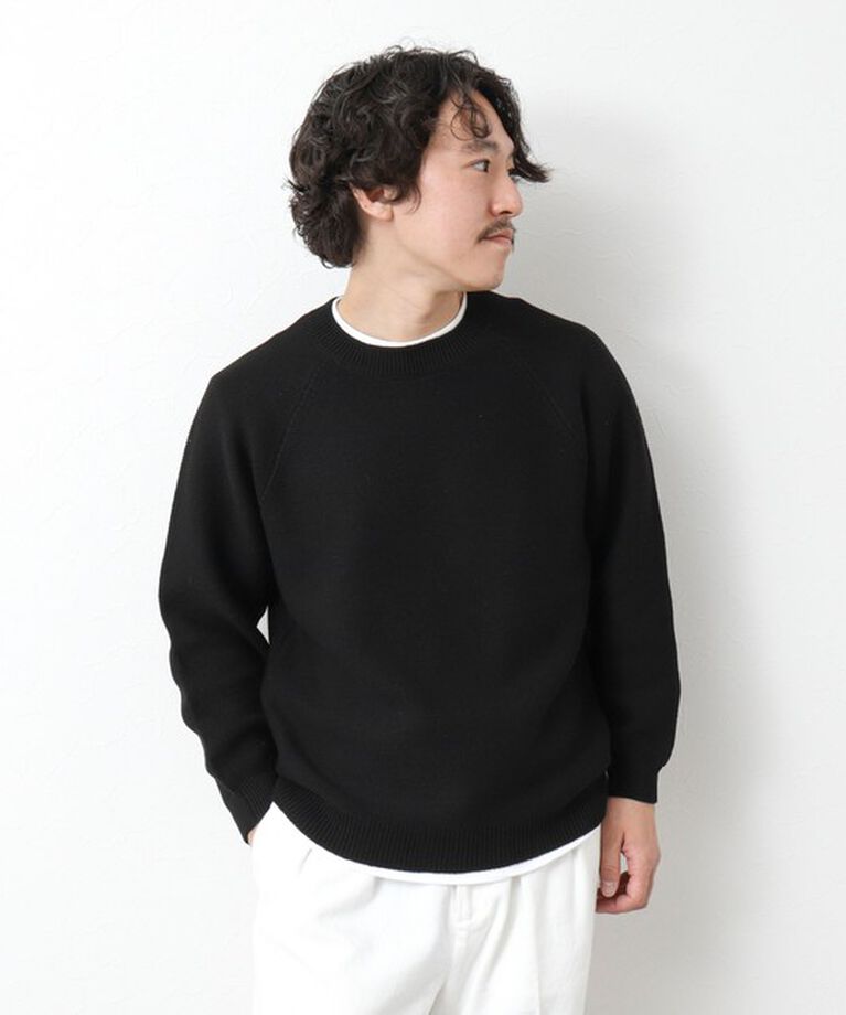 NOLLEY'S goodman「7Gガーター ラグランスリーブ プルオーバーニット（インナー付き）25SS」|ニット・セーター|