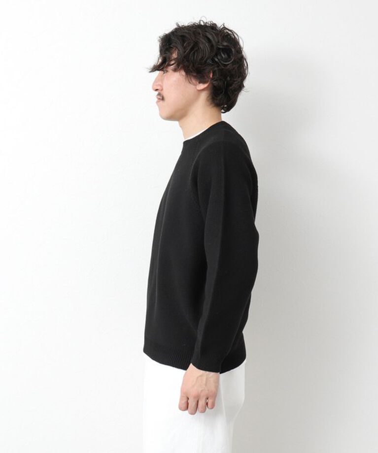 NOLLEY'S goodman「7Gガーター ラグランスリーブ プルオーバーニット（インナー付き）25SS」|ニット・セーター|