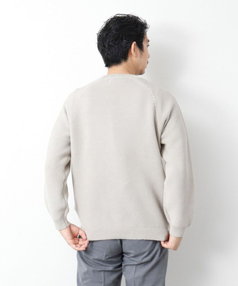 NOLLEY'S goodman「7Gガーター ラグランスリーブ プルオーバーニット（インナー付き）25SS」|ニット・セーター|