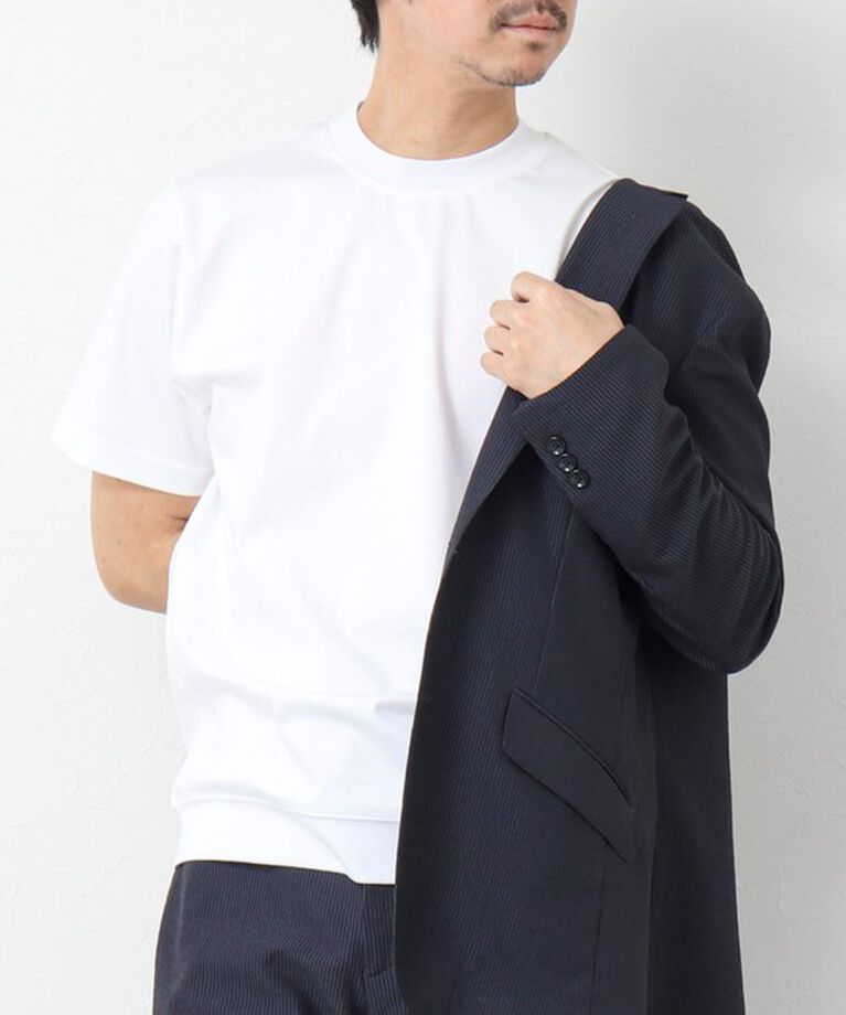 NOLLEY'S goodman「《ビジカジ対応》シルケットスムースドレスTシャツ 25SS」|Tシャツ・カットソー|