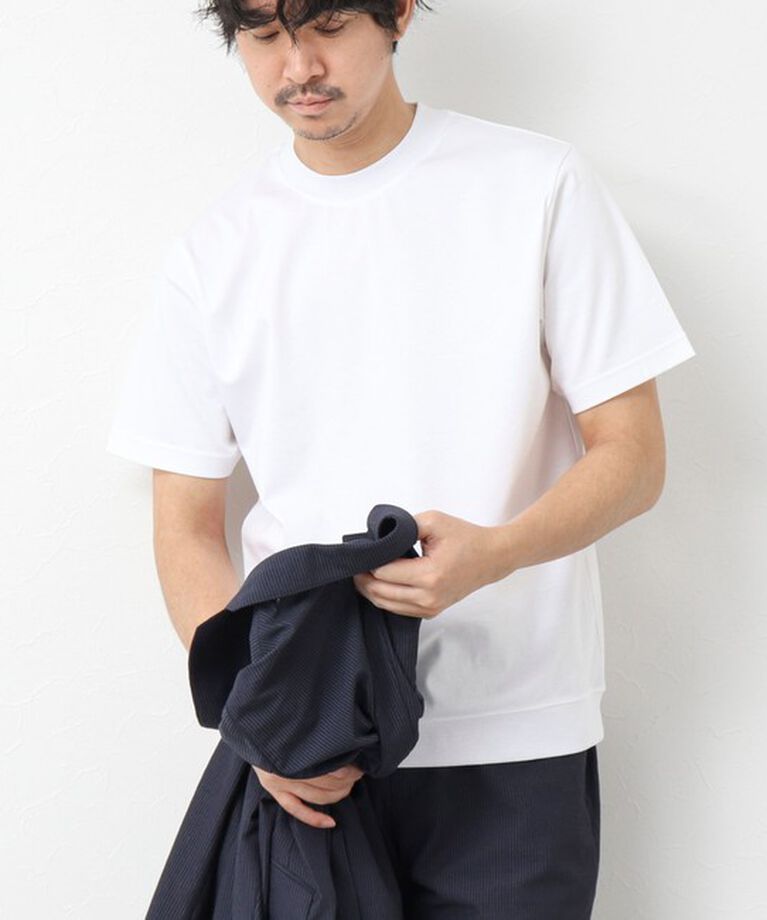 NOLLEY'S goodman「《ビジカジ対応》シルケットスムースドレスTシャツ 25SS」|Tシャツ・カットソー|
