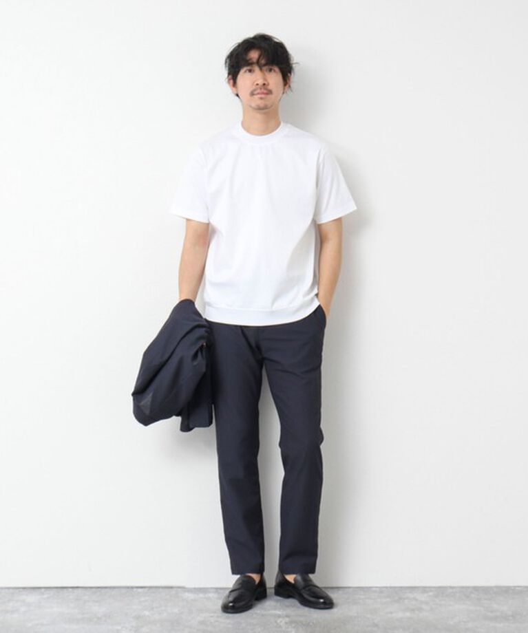 NOLLEY'S goodman「《ビジカジ対応》シルケットスムースドレスTシャツ 25SS」|Tシャツ・カットソー|