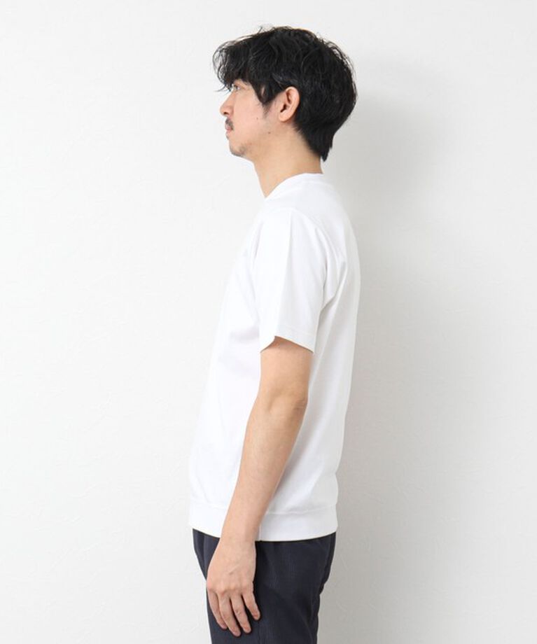 NOLLEY'S goodman「《ビジカジ対応》シルケットスムースドレスTシャツ 25SS」|Tシャツ・カットソー|