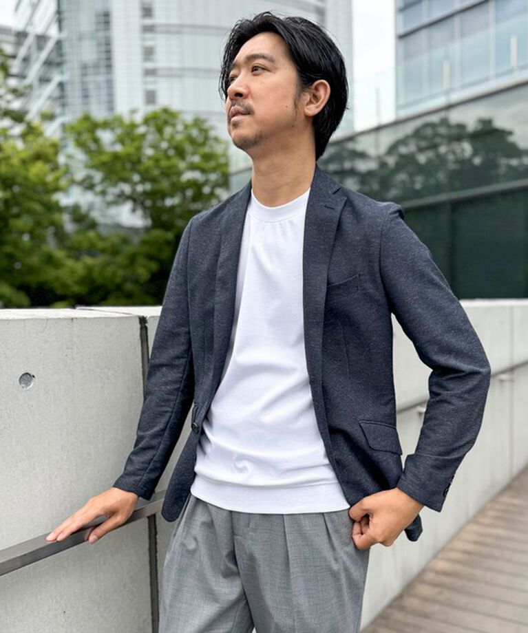 NOLLEY'S goodman「《ビジカジ対応》シルケットスムースドレスTシャツ 25SS」|Tシャツ・カットソー|