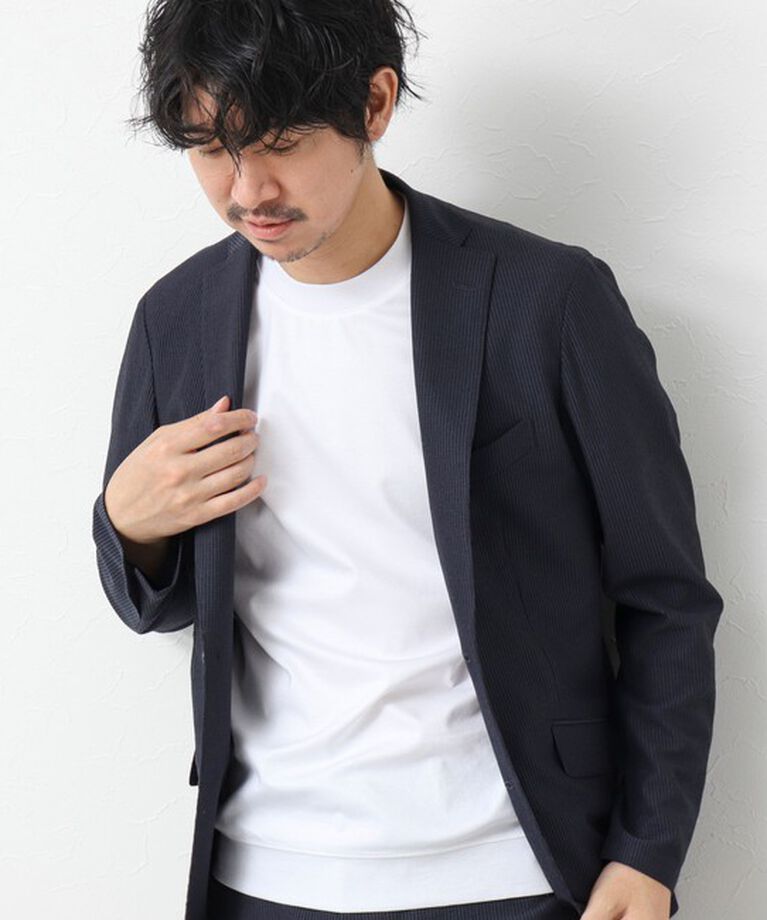 NOLLEY'S goodman「《ビジカジ対応》シルケットスムースドレスTシャツ 25SS」|Tシャツ・カットソー|