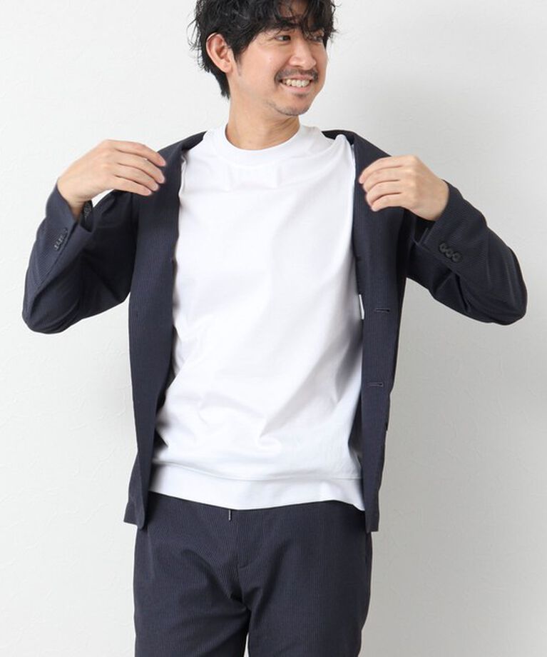NOLLEY'S goodman「《ビジカジ対応》シルケットスムースドレスTシャツ 25SS」|Tシャツ・カットソー|
