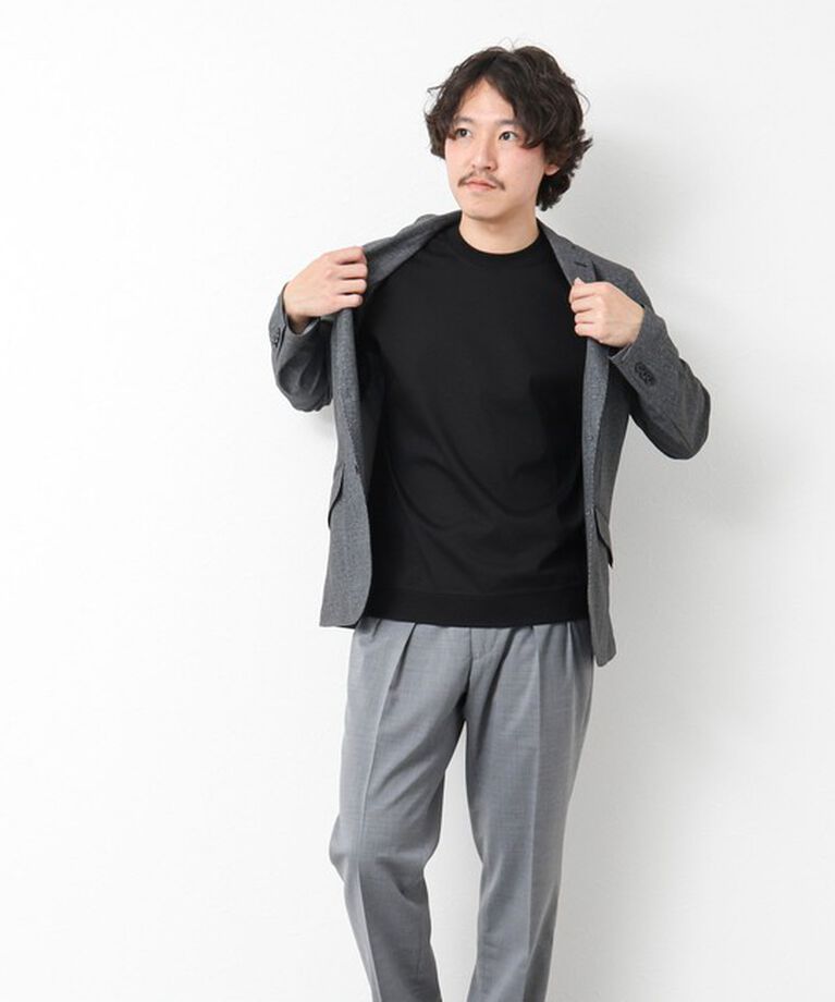 NOLLEY'S goodman「《ビジカジ対応》シルケットスムースドレスTシャツ 25SS」|Tシャツ・カットソー|
