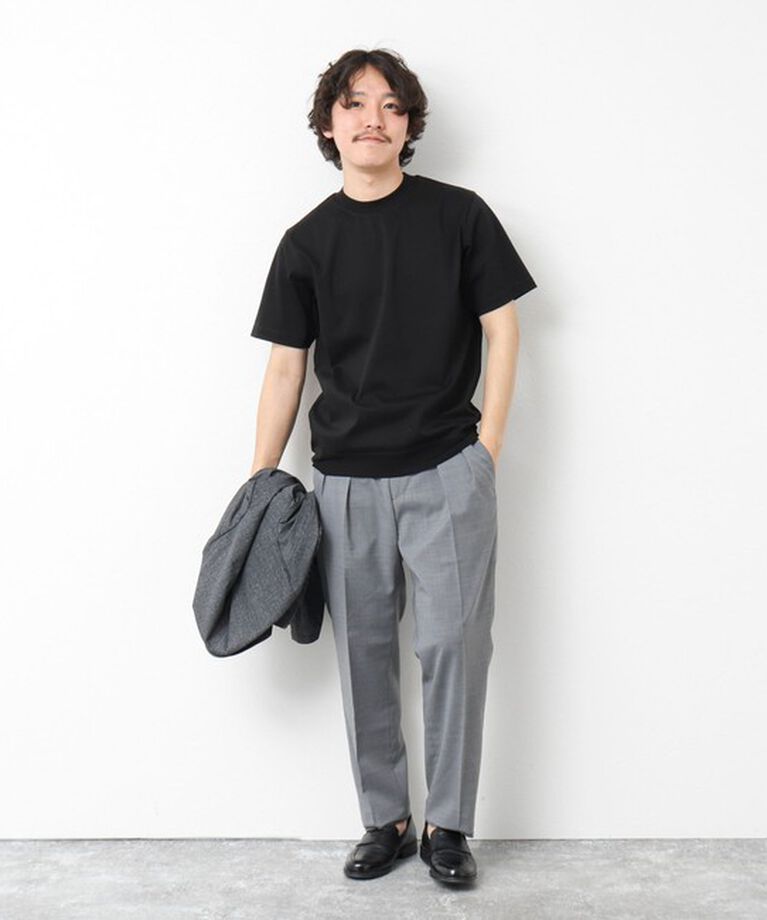 NOLLEY'S goodman「《ビジカジ対応》シルケットスムースドレスTシャツ 25SS」|Tシャツ・カットソー|
