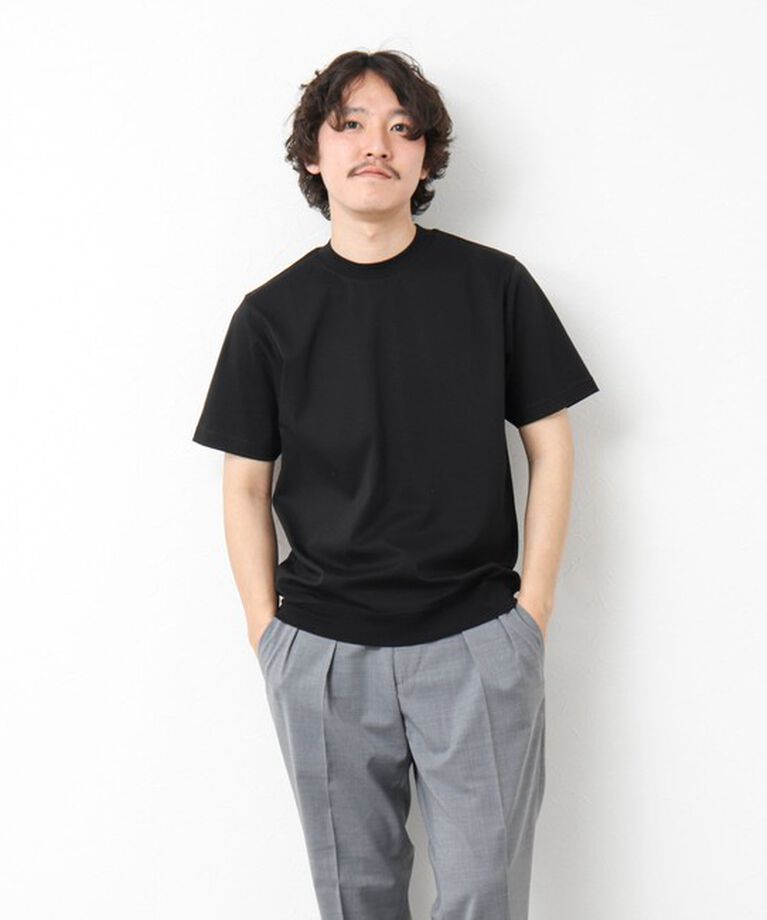 NOLLEY'S goodman「《ビジカジ対応》シルケットスムースドレスTシャツ 25SS」|Tシャツ・カットソー|