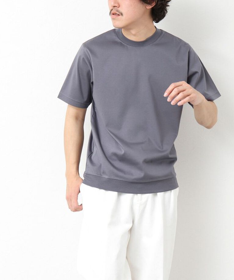 NOLLEY'S goodman「《ビジカジ対応》シルケットスムースドレスTシャツ 25SS」|Tシャツ・カットソー|