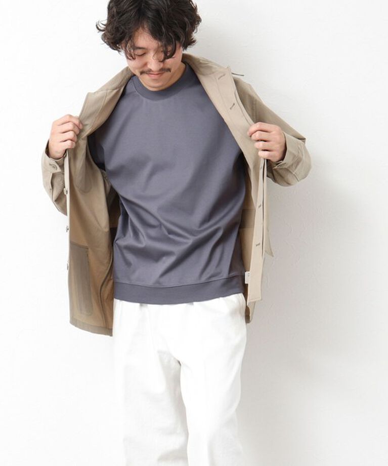 NOLLEY'S goodman「《ビジカジ対応》シルケットスムースドレスTシャツ 25SS」|Tシャツ・カットソー|