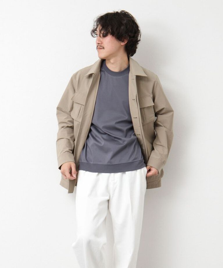 NOLLEY'S goodman「《ビジカジ対応》シルケットスムースドレスTシャツ 25SS」|Tシャツ・カットソー|
