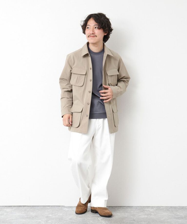 NOLLEY'S goodman「《ビジカジ対応》シルケットスムースドレスTシャツ 25SS」|Tシャツ・カットソー|