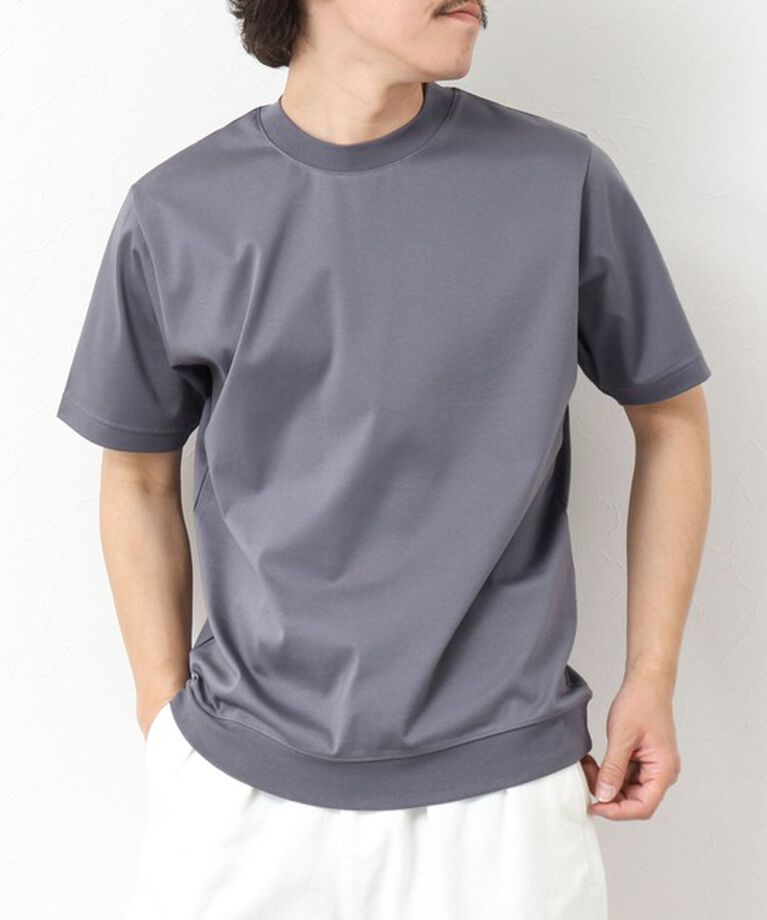 NOLLEY'S goodman「《ビジカジ対応》シルケットスムースドレスTシャツ 25SS」|Tシャツ・カットソー|