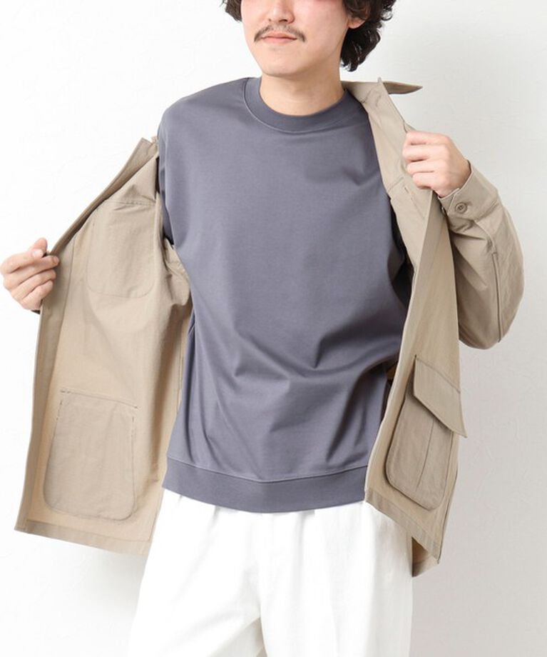 NOLLEY'S goodman「《ビジカジ対応》シルケットスムースドレスTシャツ 25SS」|Tシャツ・カットソー|