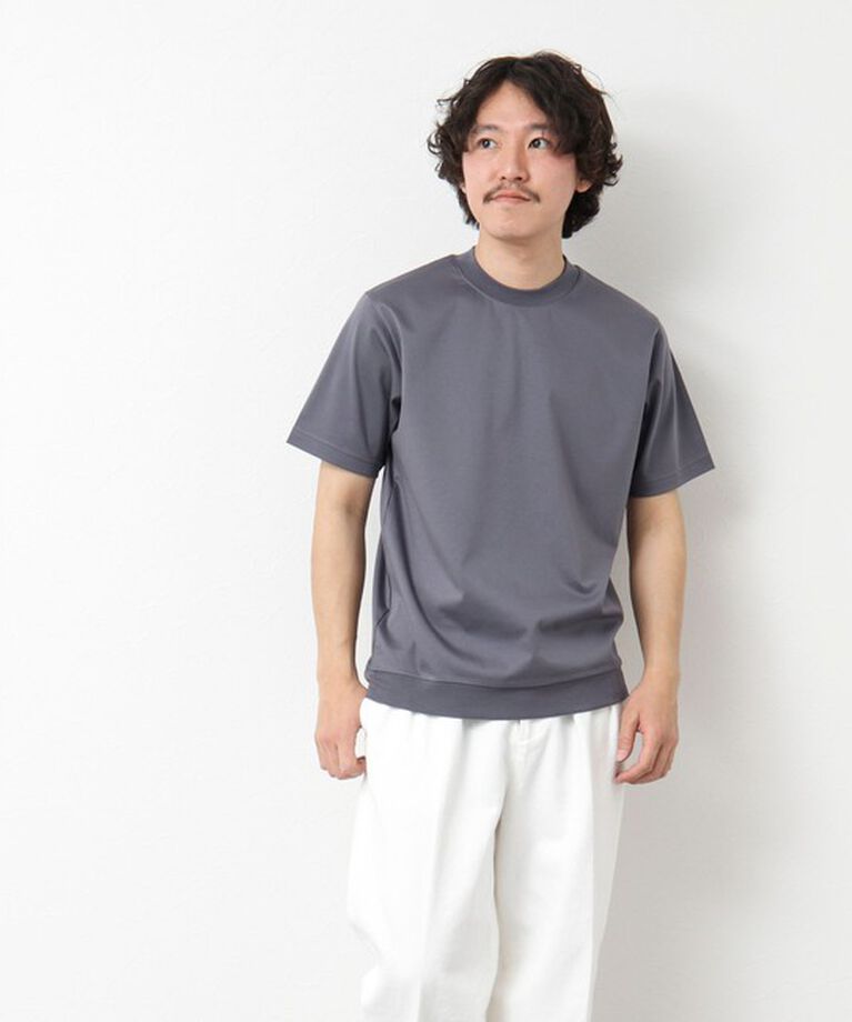 NOLLEY'S goodman「《ビジカジ対応》シルケットスムースドレスTシャツ 25SS」|Tシャツ・カットソー|