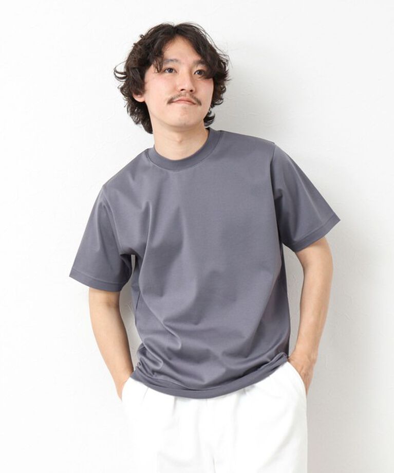 NOLLEY'S goodman「《ビジカジ対応》シルケットスムースドレスTシャツ 25SS」|Tシャツ・カットソー|