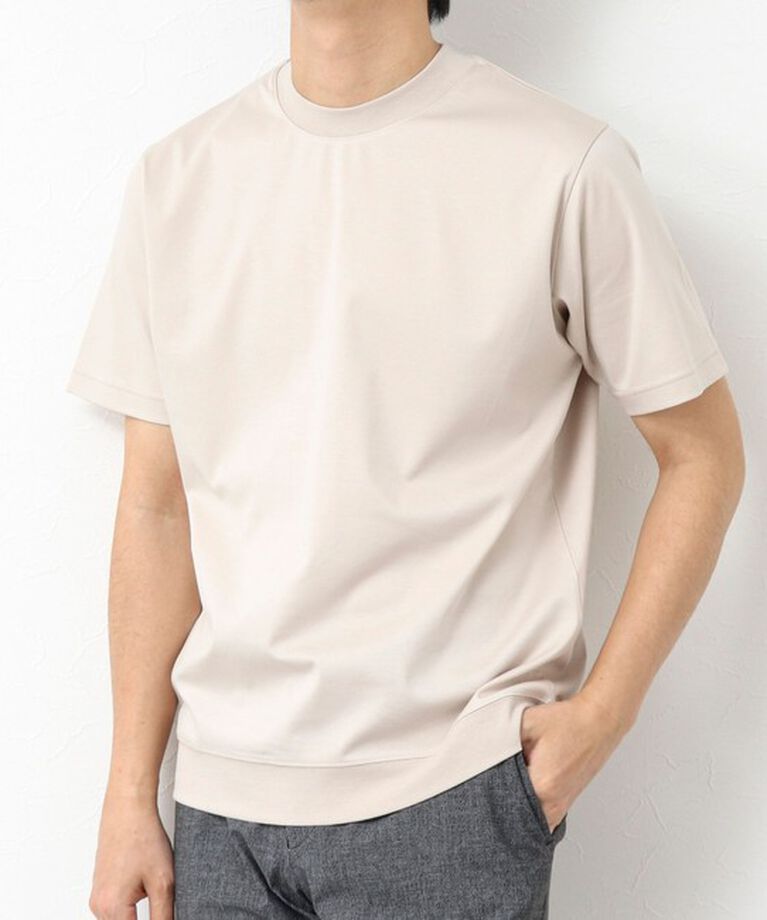NOLLEY'S goodman「《ビジカジ対応》シルケットスムースドレスTシャツ 25SS」|Tシャツ・カットソー|