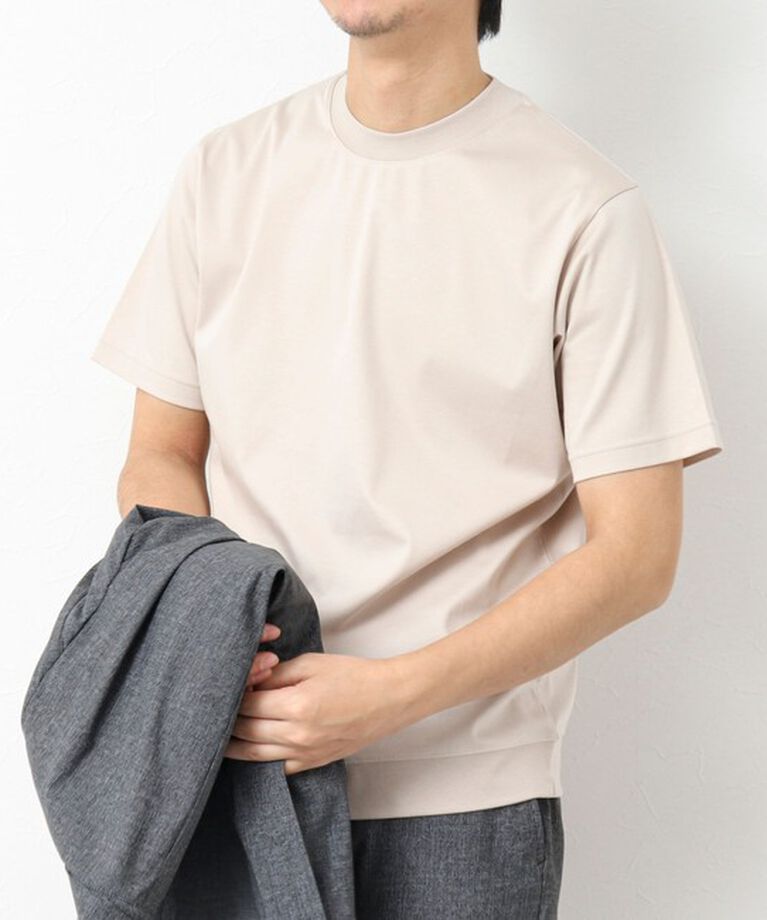 NOLLEY'S goodman「《ビジカジ対応》シルケットスムースドレスTシャツ 25SS」|Tシャツ・カットソー|