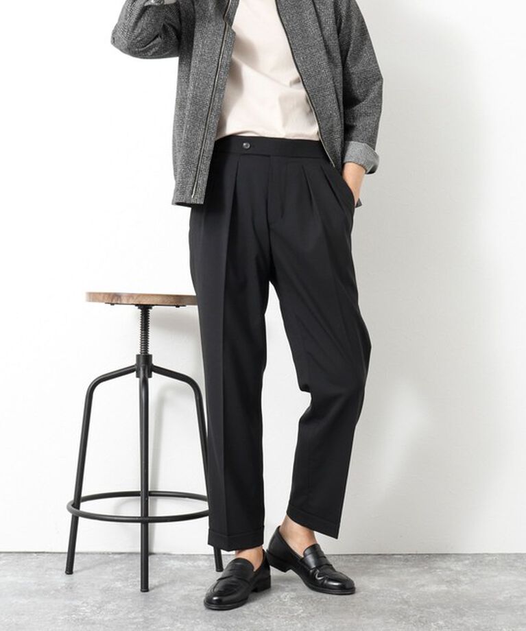 WORK ABOUT「NSN アジャスター付2タックスラックス 25SS」|スラックス|