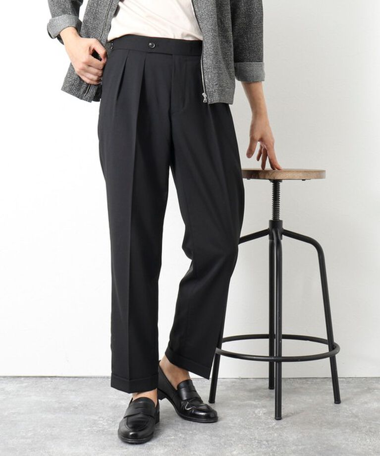 WORK ABOUT「NSN アジャスター付2タックスラックス 25SS」|スラックス|