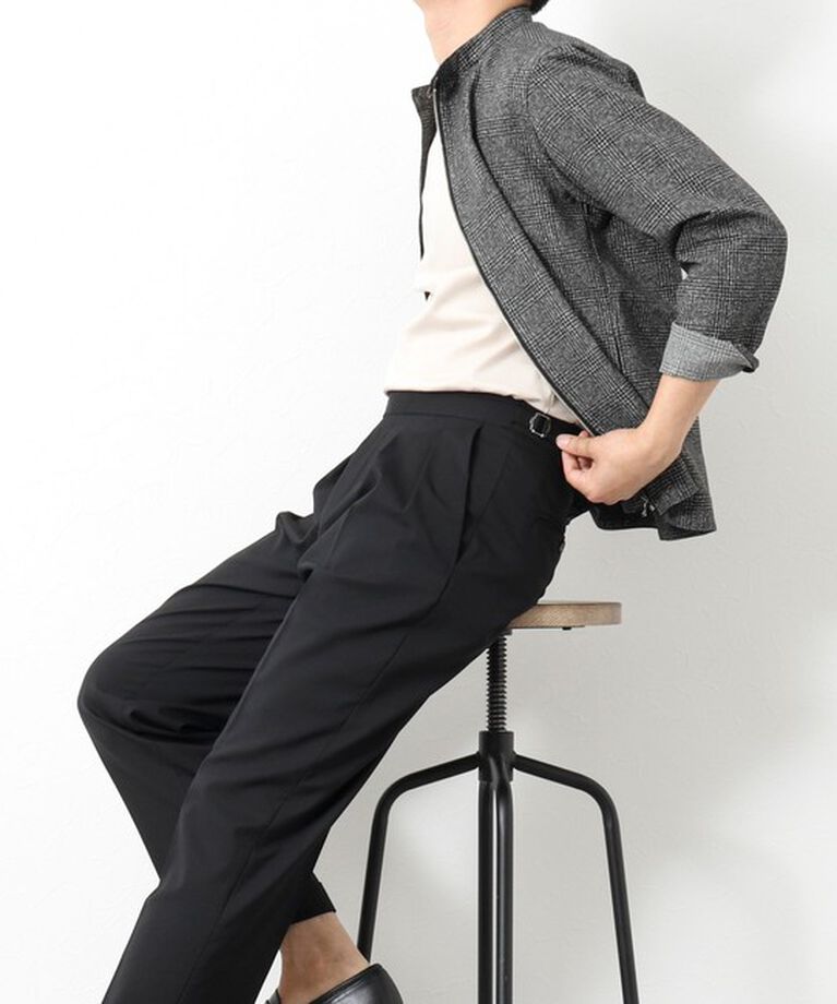 WORK ABOUT「NSN アジャスター付2タックスラックス 25SS」|スラックス|