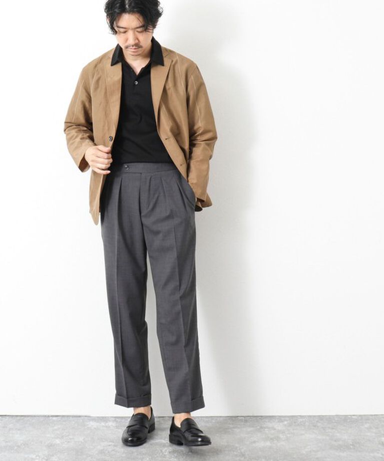 WORK ABOUT「NSN アジャスター付2タックスラックス 25SS」|スラックス|