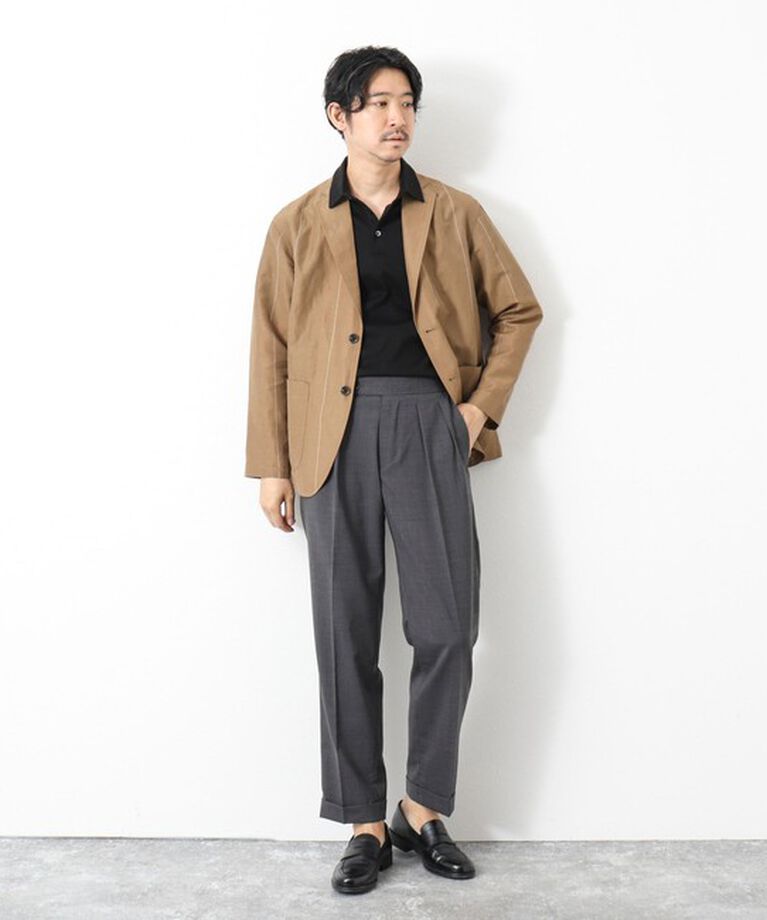 WORK ABOUT「NSN アジャスター付2タックスラックス 25SS」|スラックス|