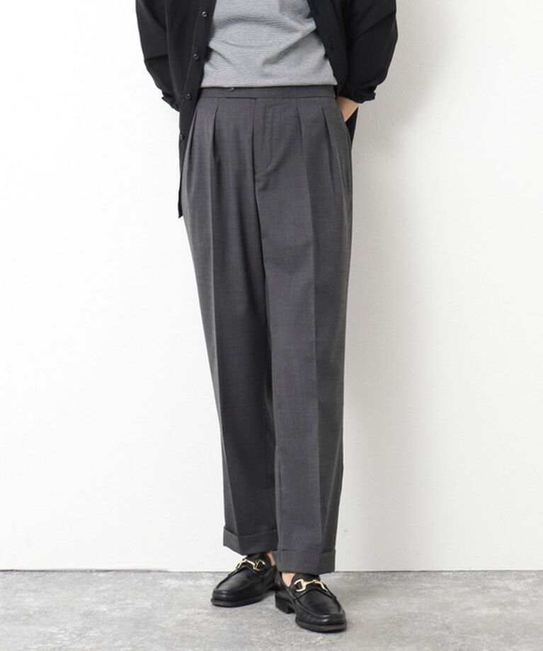 WORK ABOUT「NSN アジャスター付2タックスラックス 25SS」|スラックス|