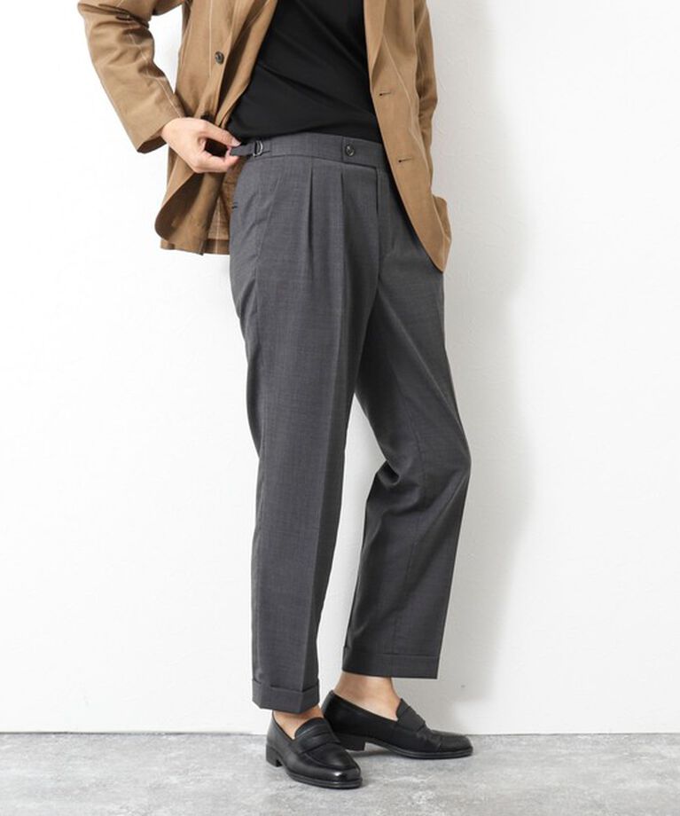 WORK ABOUT「NSN アジャスター付2タックスラックス 25SS」|スラックス|