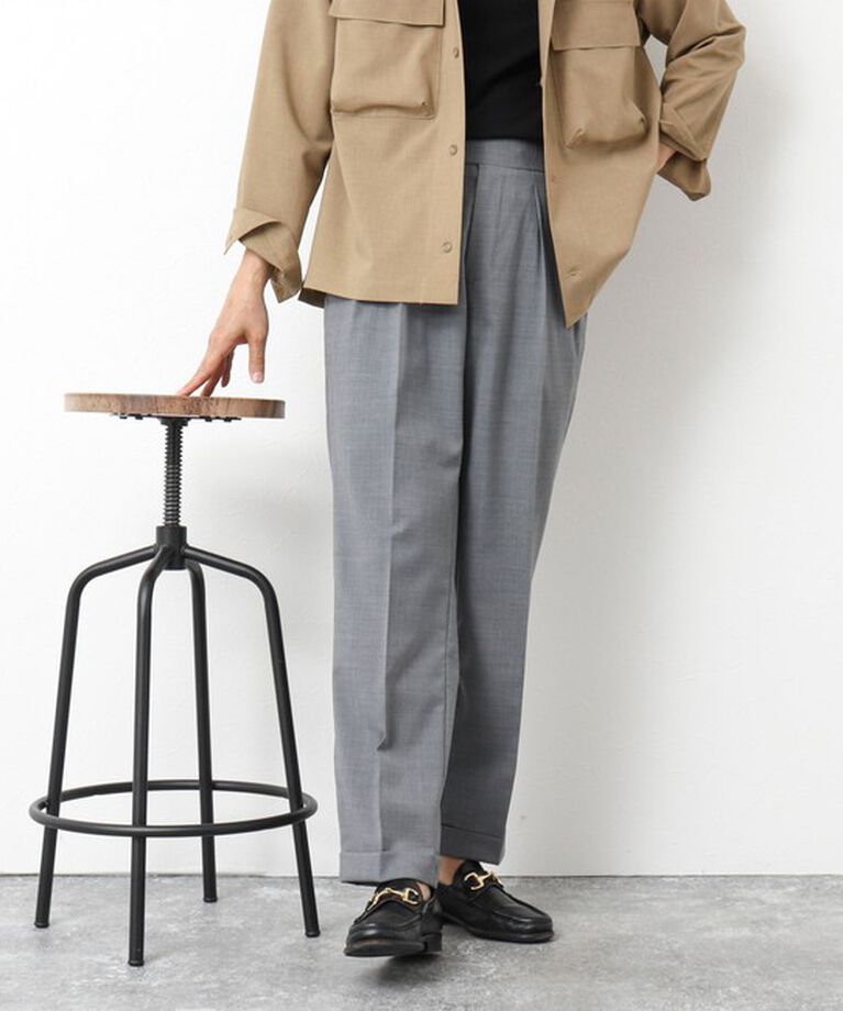 WORK ABOUT「NSN アジャスター付2タックスラックス 25SS」|スラックス|