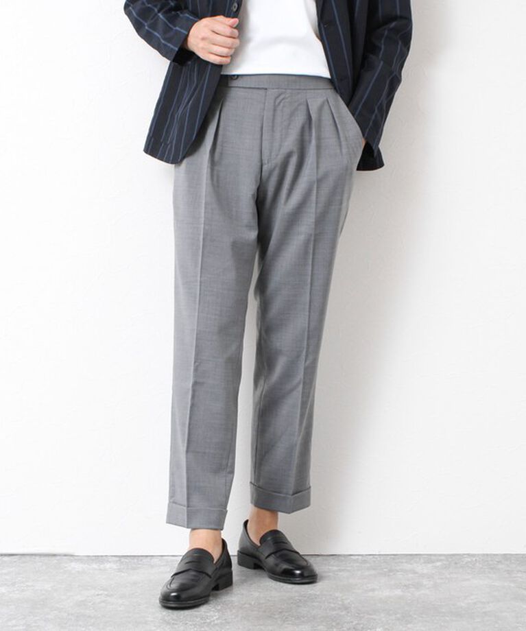 WORK ABOUT「NSN アジャスター付2タックスラックス 25SS」|スラックス|