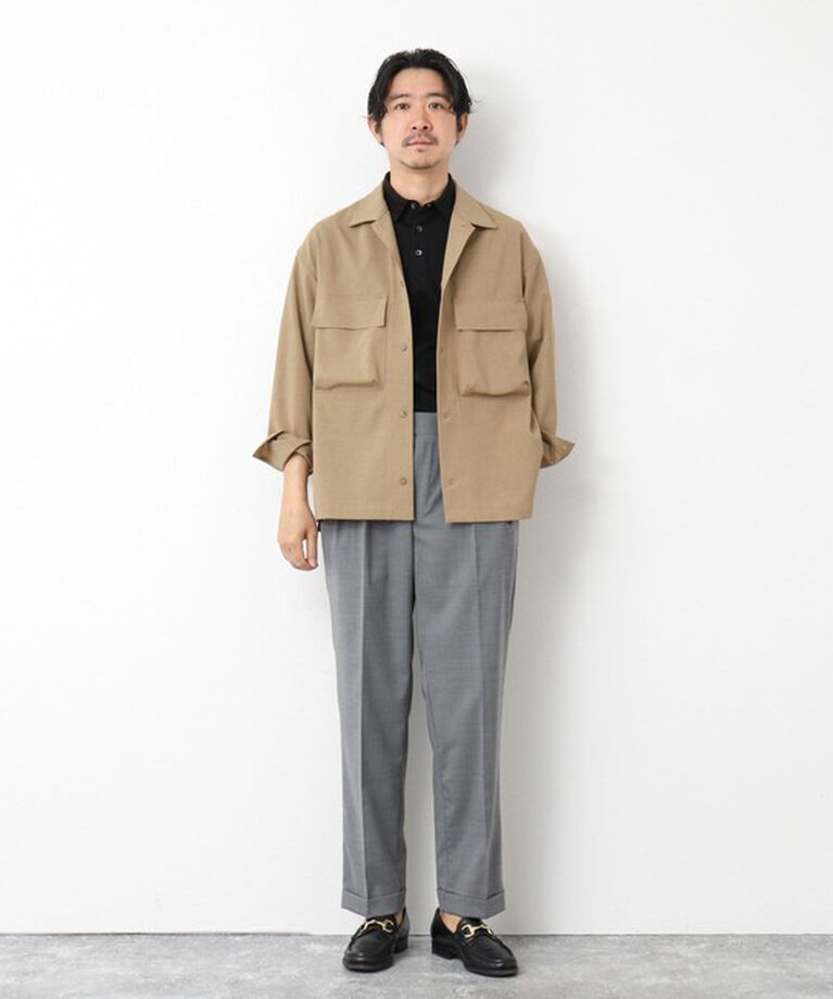 WORK ABOUT「NSN アジャスター付2タックスラックス 25SS」|スラックス|