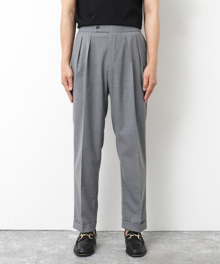 WORK ABOUT「NSN アジャスター付2タックスラックス 25SS」|スラックス|