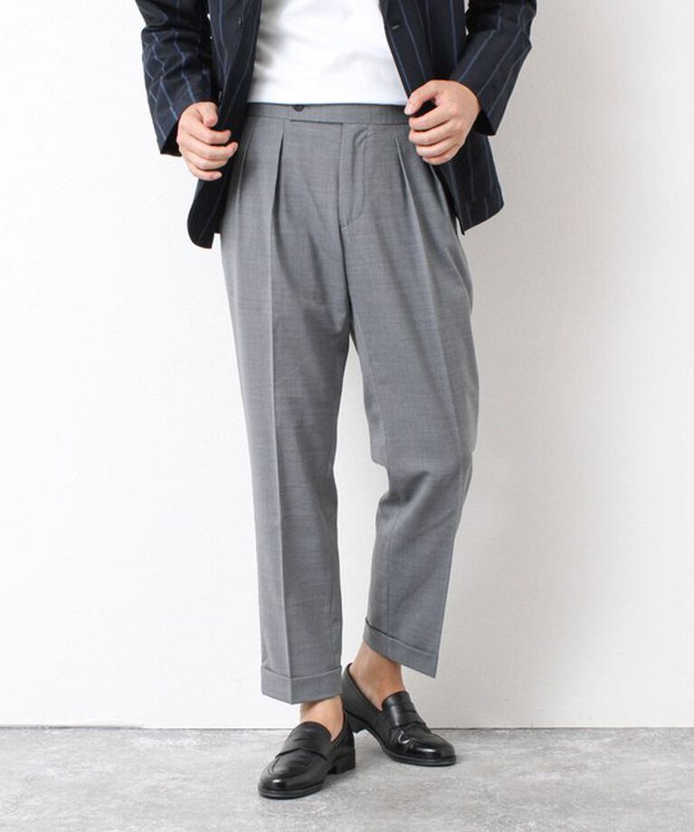 WORK ABOUT「NSN アジャスター付2タックスラックス 25SS」|スラックス|